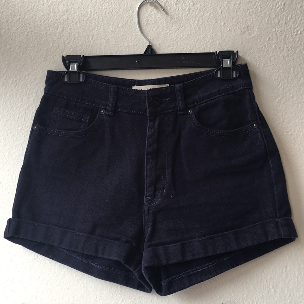Bullhead Mom Short High Rise navy blue - new!